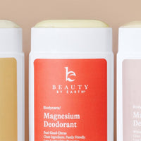close up on deodorant