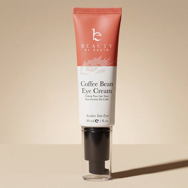 Coffee Bean Eye Cream for Dark Circles & Puffiness, Vegan Formula
