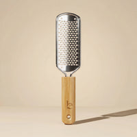 foot file with wooden handle