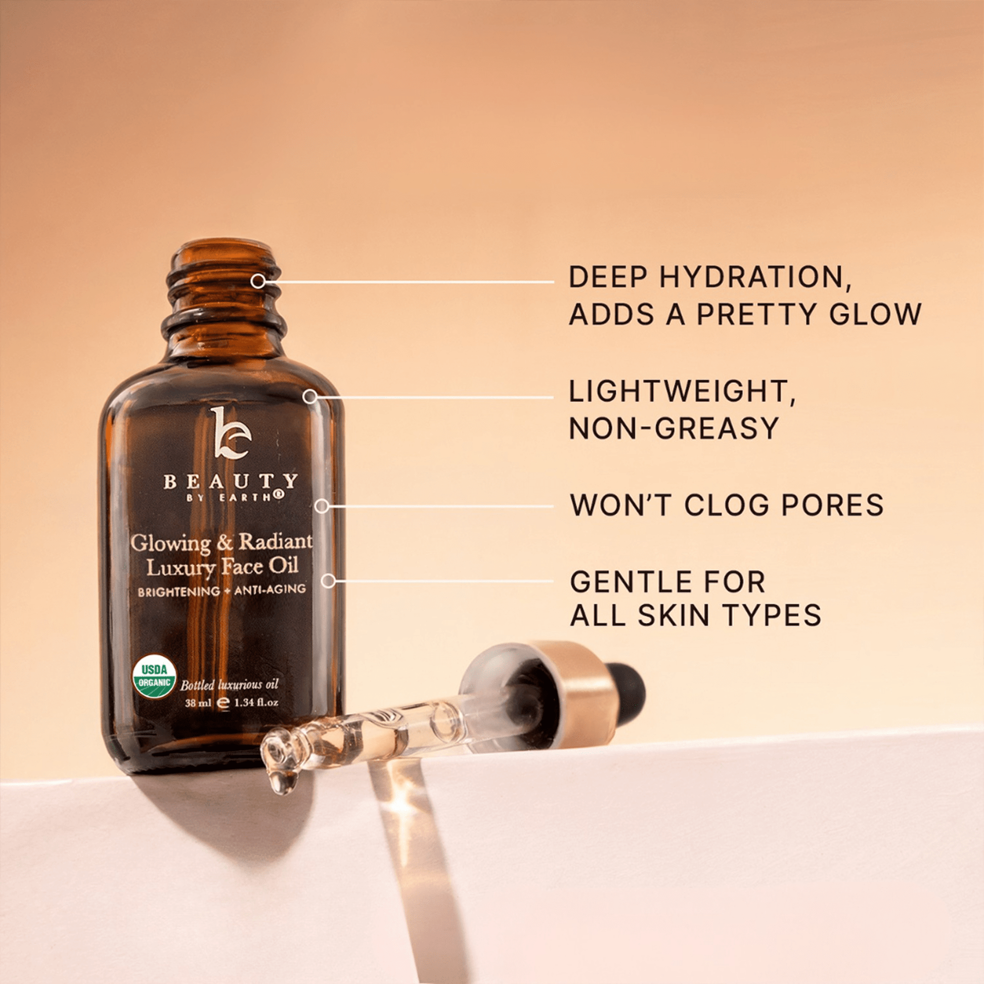 Glowing & Radiant Organic Facial Oil