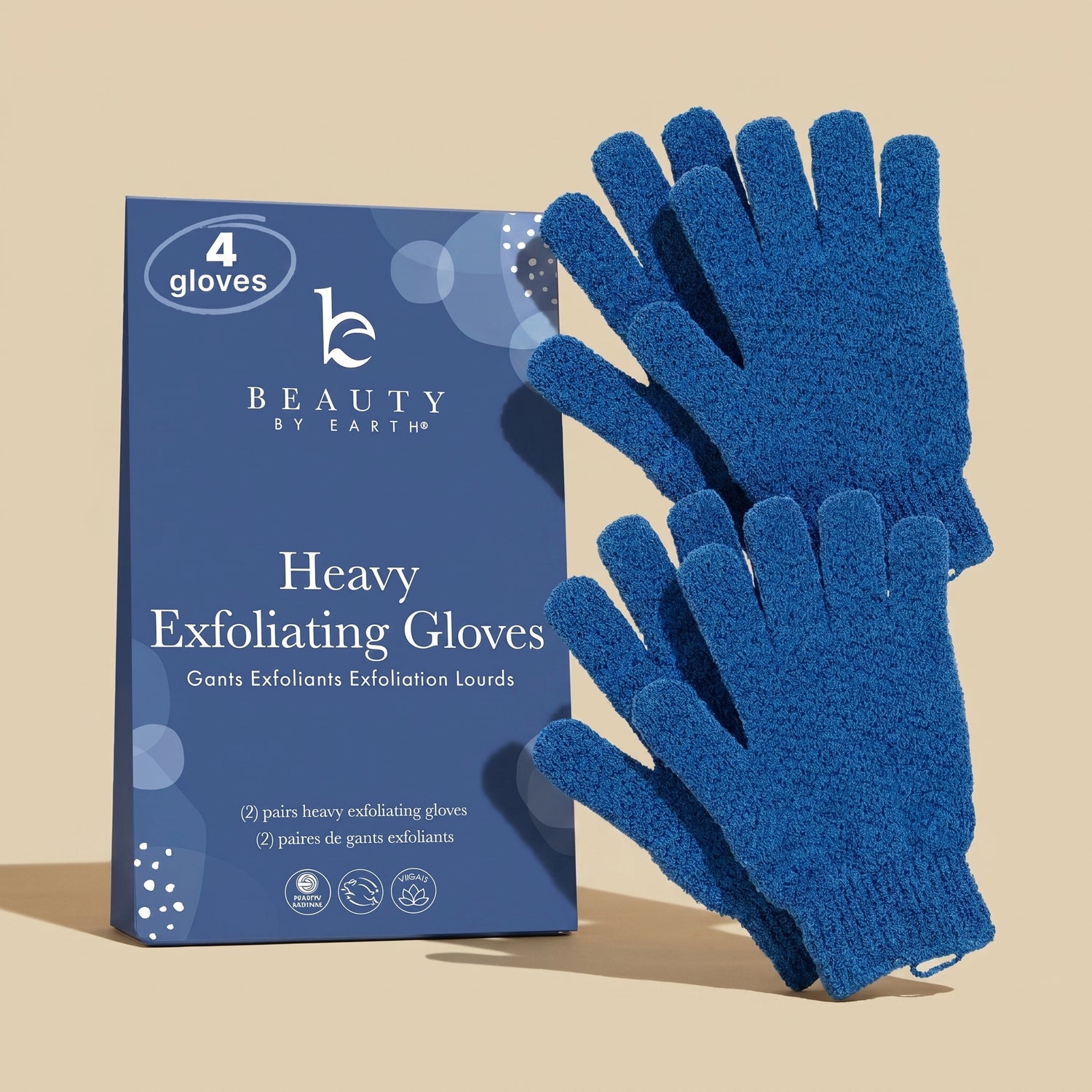 Exfoliating Gloves (Heavy Exfoliation) – Beauty by Earth