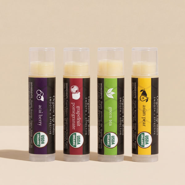 Organic Superfruit Lip Balm - (4 PACK)