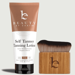 Self Tanner Body Lotion Brush Bundle