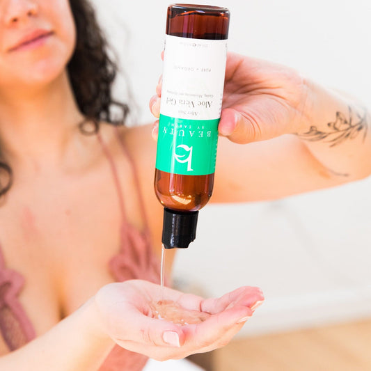 Organic Aloe Vera Gel - By Beauty by Earth