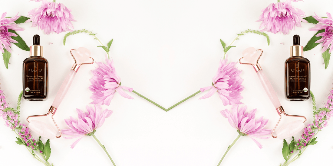 New Spring Skincare: Meet Rose Quartz Roller and Balance + Restore Oil