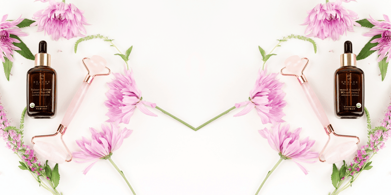 New Spring Skincare: Meet Rose Quartz Roller and Balance + Restore Oil