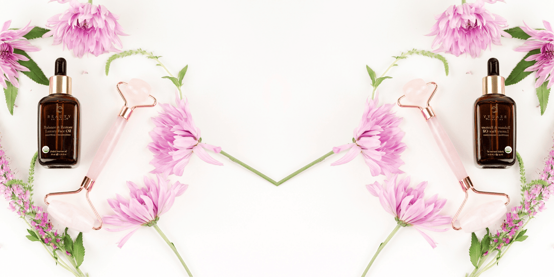 New Spring Skincare: Meet Rose Quartz Roller and Balance + Restore Oil