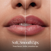 Organic lip scrubs before and after.
