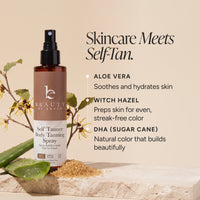 Self Tanner Body Spray Ingredients.