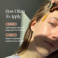 Organic Glow Facial Oil – Argan, Jojoba & Moringa Blend