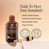 Organic Glow Facial Oil – Argan, Jojoba & Moringa Blend
