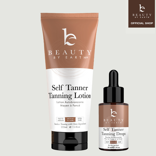 Self Tanner Lotion and Drops Duo Bundle