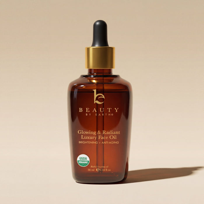 Organic Glow Facial Oil – Argan, Jojoba & Moringa Blend
