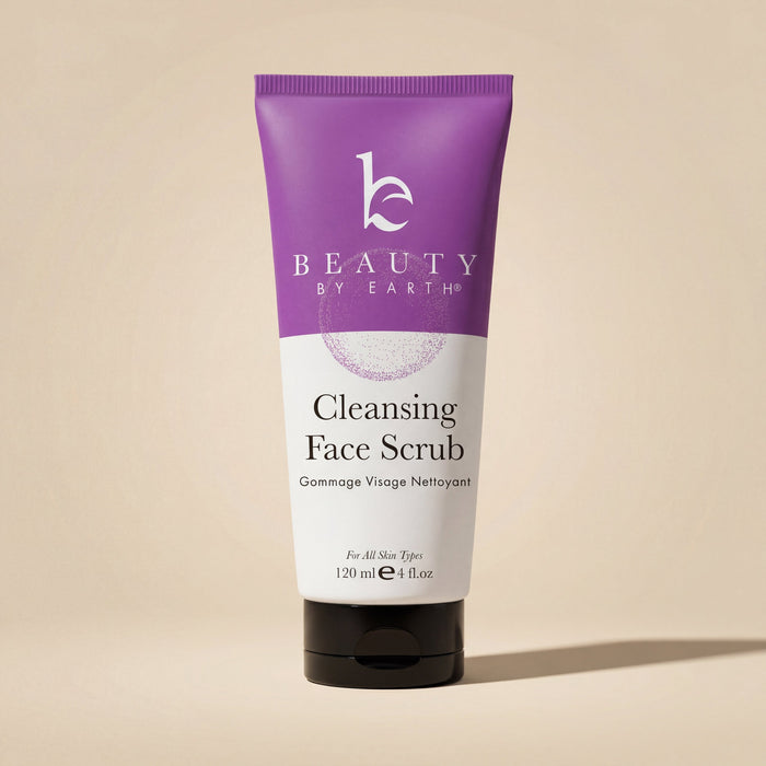 Vegan Cleansing Face Scrub (2-in-1 Exfoliating Scrub for Acne & Blackheads)