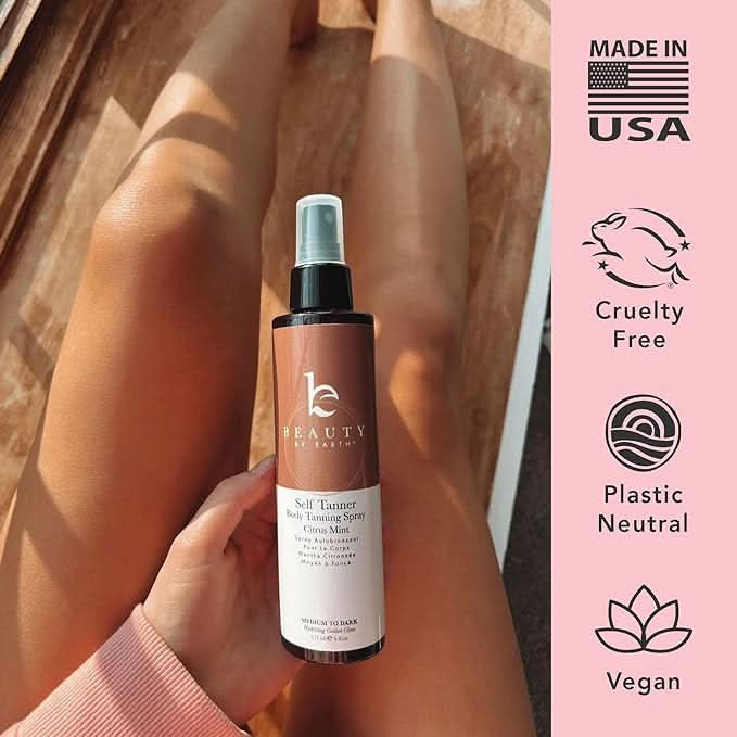 Self Tanner Body Spray (Medium to Dark) - Beauty by Earth