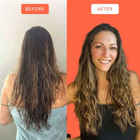 Sea Salt Spray Hair Texturizer - Citrus Breeze - Citrus Breeze - Beauty by Earth - Before and After