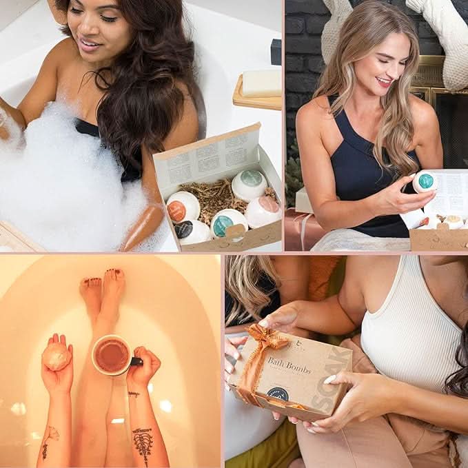 Bath Bomb Gift Set - 6 Pack (SECRET DEAL)