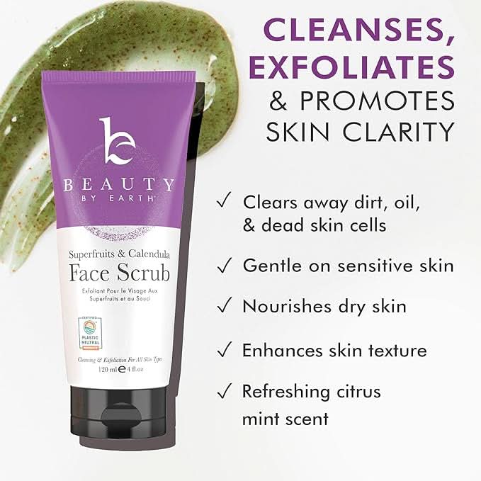 Cleanses, Exfoliates & Promotes Skin Clarity 