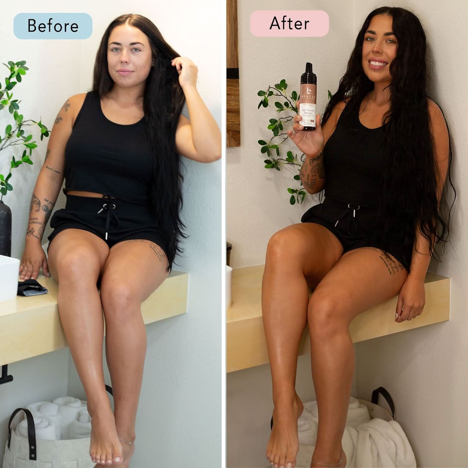 Mousse autobronceador (regular a medio)