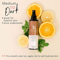 Self Tanner Body Spray (Medium to Dark) - Beauty by Earth - Benefits