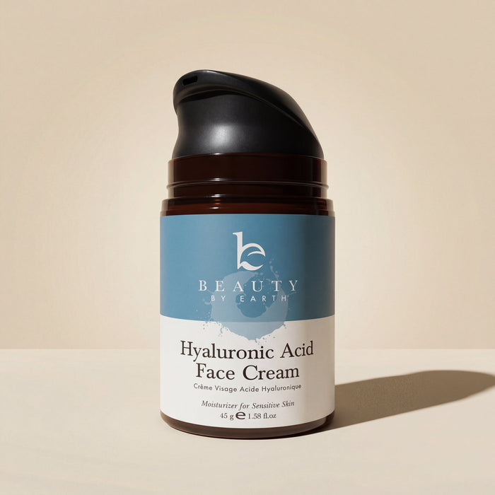 Crema de noche hidratante con ácido hialurónico