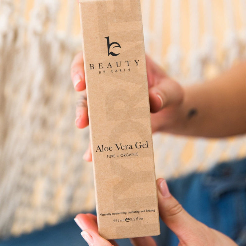 Organic Aloe Vera Gel - By Beauty by Earth