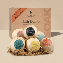 Beauty by Earth handmade in the USA bath bombs 