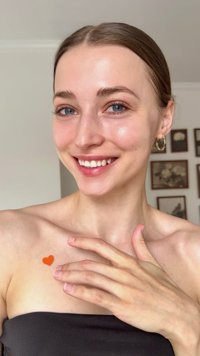 face tanner before image