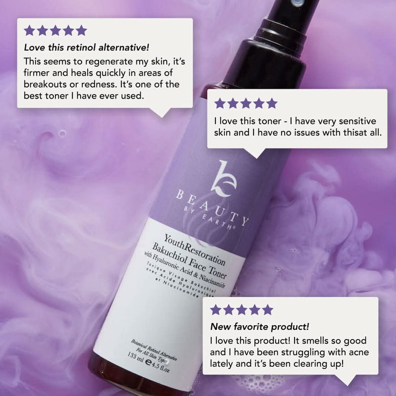 YouthRestoration Bakuchiol Face Toner - {{variant_title}} - Beauty by Earth