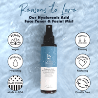 Hyaluronic Acid Face Toner and Facial Mist - {{variant_title}} - Beauty by Earth