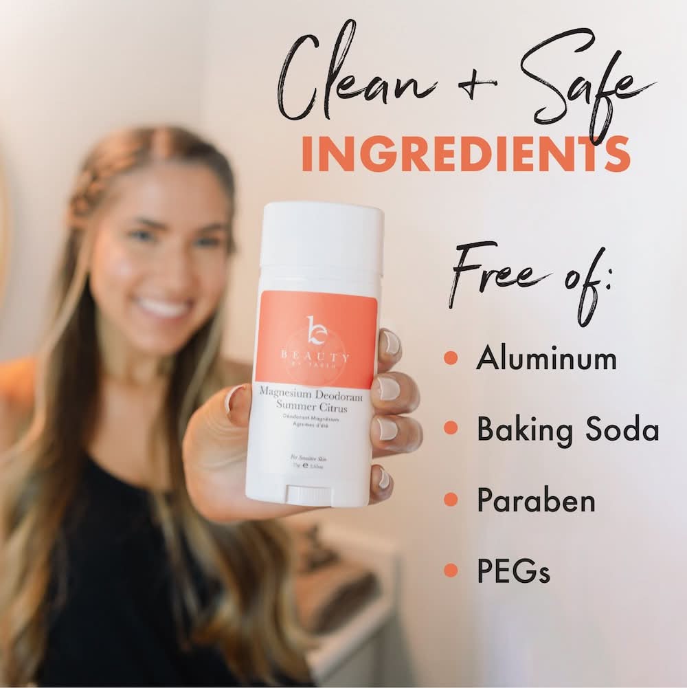 Magnesium Deodorant Summer Citrus - {{variant_title}} - Beauty by Earth