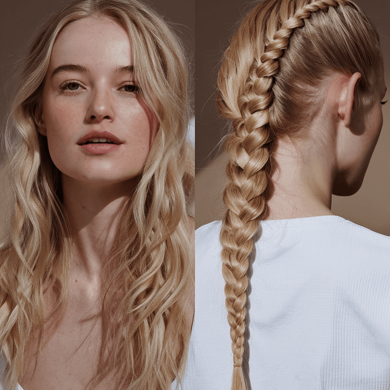 Styling your Hair with Dry Shampoo to Hold Designs