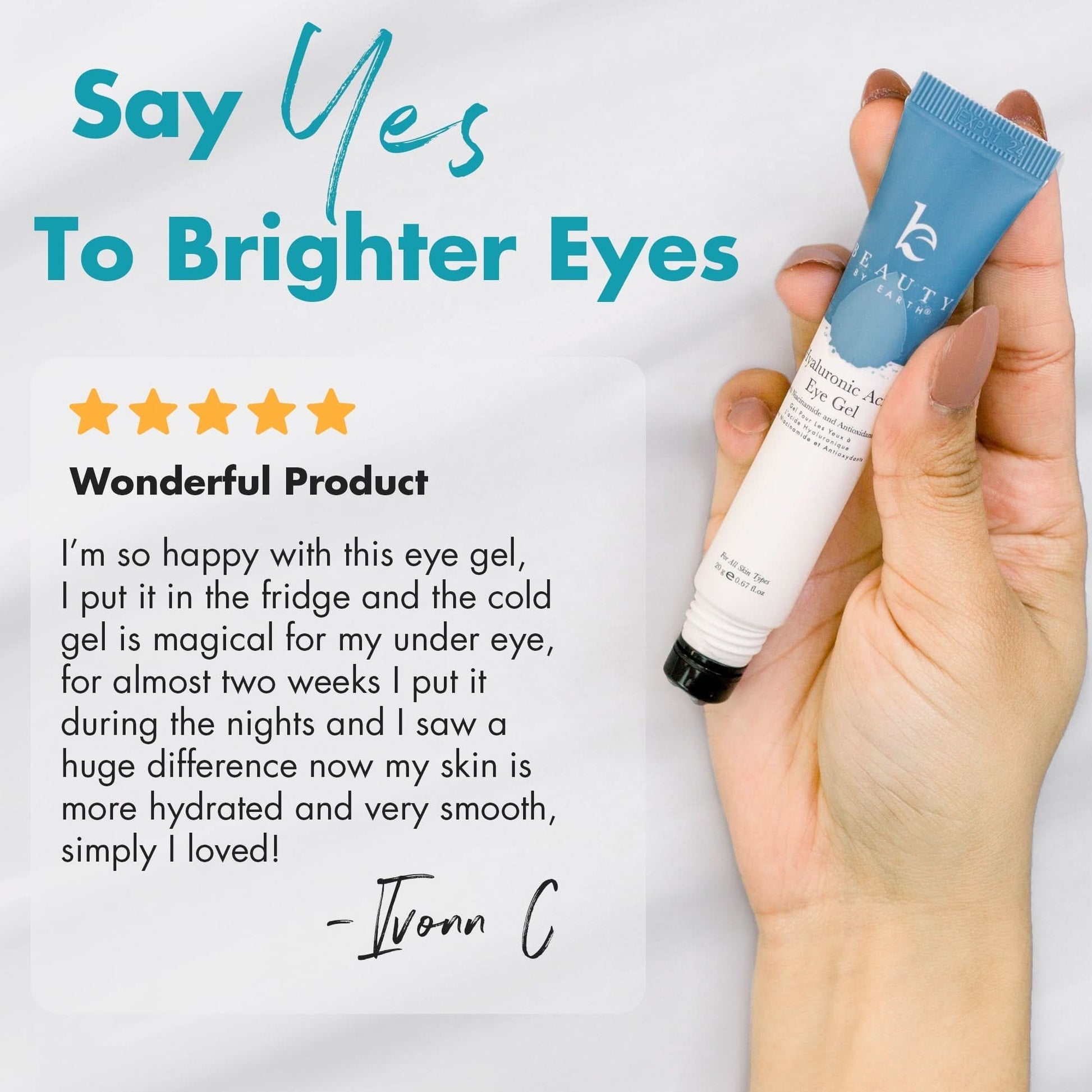 Hyaluronic Acid Eye Gel - {{variant_title}} - Beauty by Earth