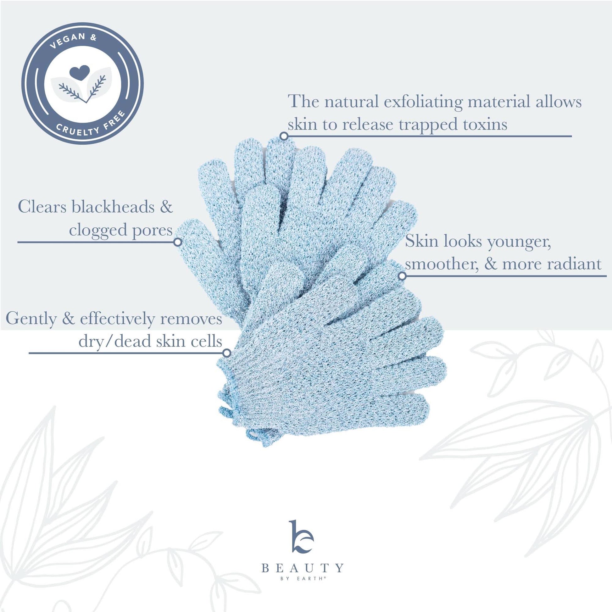 Exfoliating Gloves (Heavy Exfoliation) - {{variant_title}} - Beauty by Earth