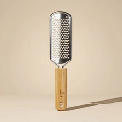 foot file with wooden handle