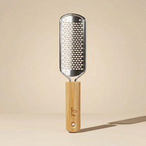 foot file with wooden handle