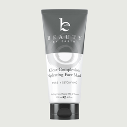 Tube of Beauty by Earth Clear-Complexion Hydrating Face Mask on a light gray background