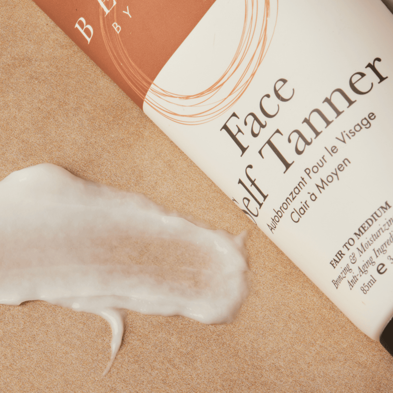face tanner texture