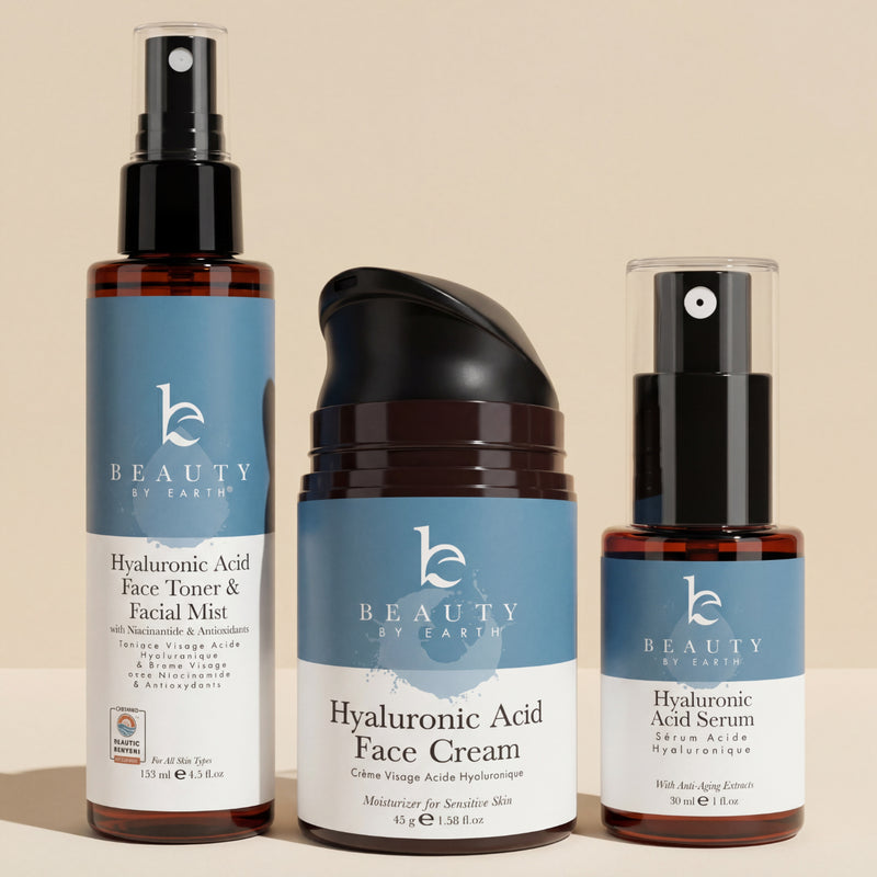 Hyaluronic Acid Trio Bundle from Beauty by Earth