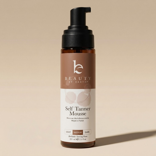 Mousse autobronzante pour le corps