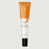Oil control face moisturizer tube on a light gray background