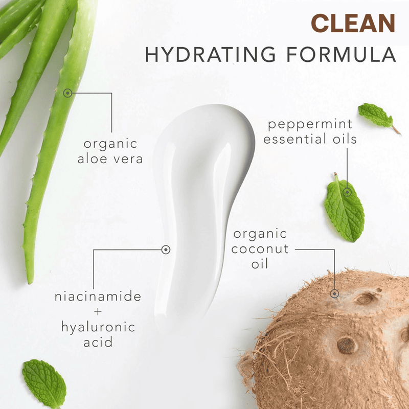 Clean hydrating formula of oil control face moisturizer 