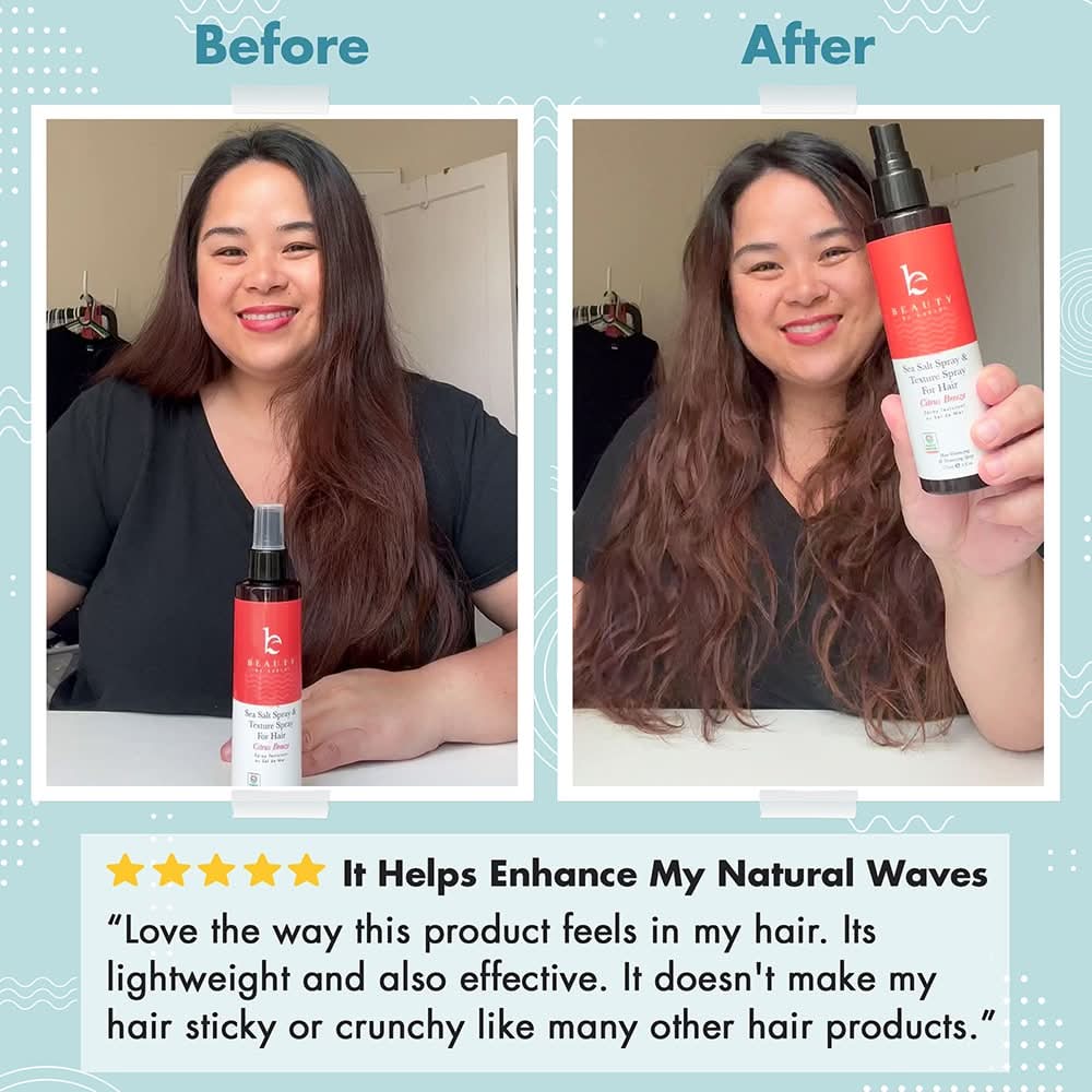 Sea Salt Spray Hair Texturizer - Citrus Breeze - {{variant_title}} - Beauty by Earth