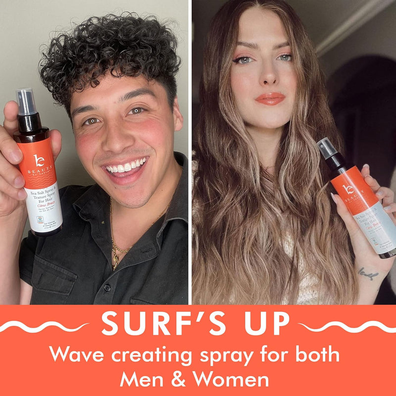 Surf's up - wave creating spray for both men and women.