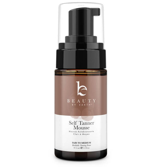 Self Tanner Mousse (Fair to Medium) - 3.3 oz / Single - Beauty by Earth