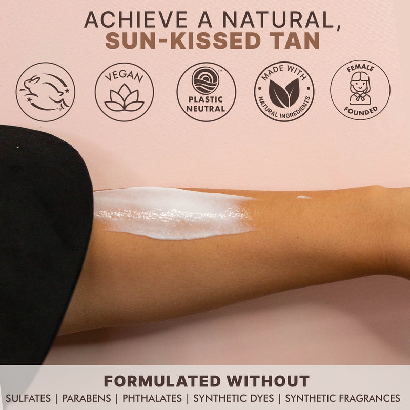 Leaping Bunny certified, vegan, Plastic Neutral, Made with Natural Ingredients, Female Founded