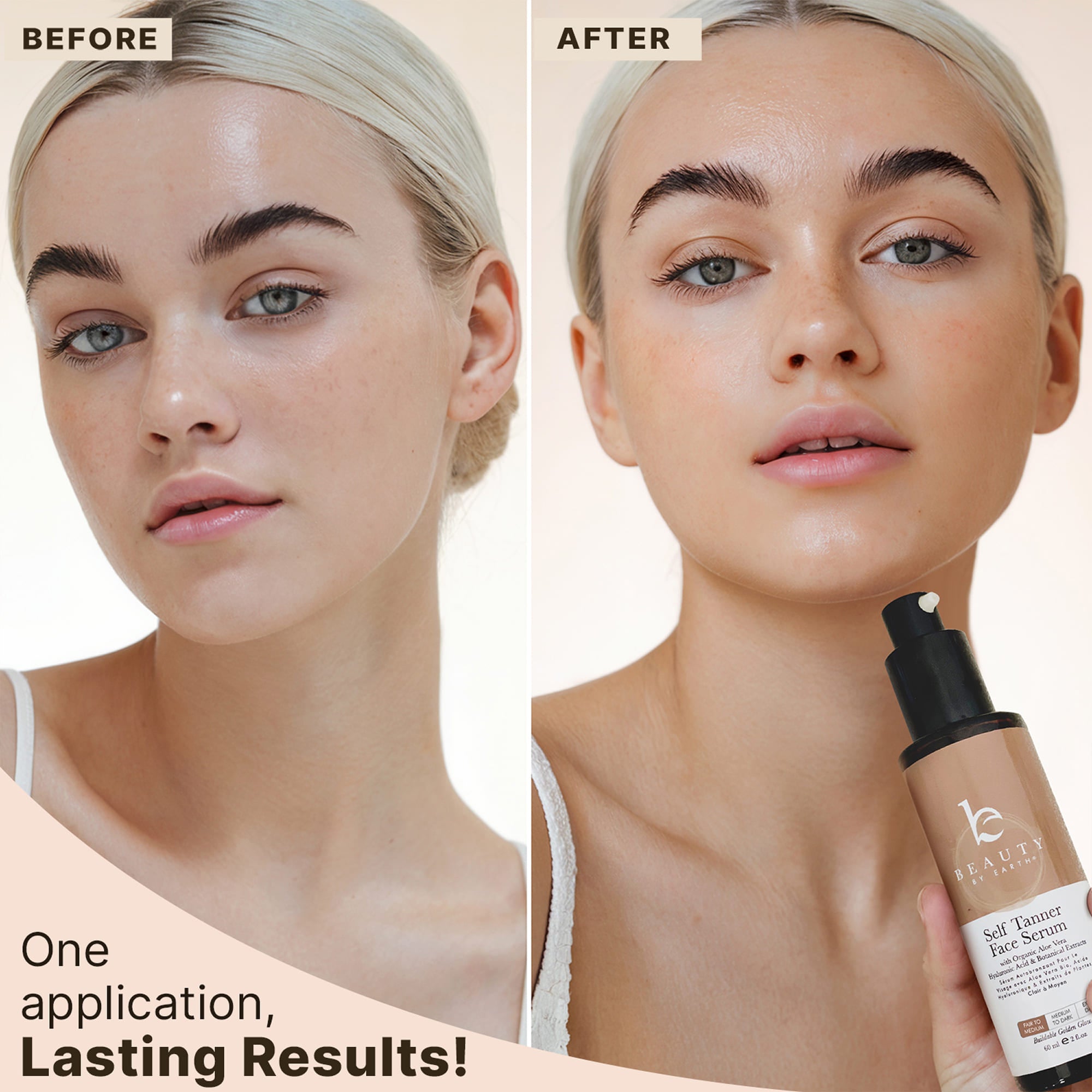 Self Tanner Face Serum – Beauty by Earth