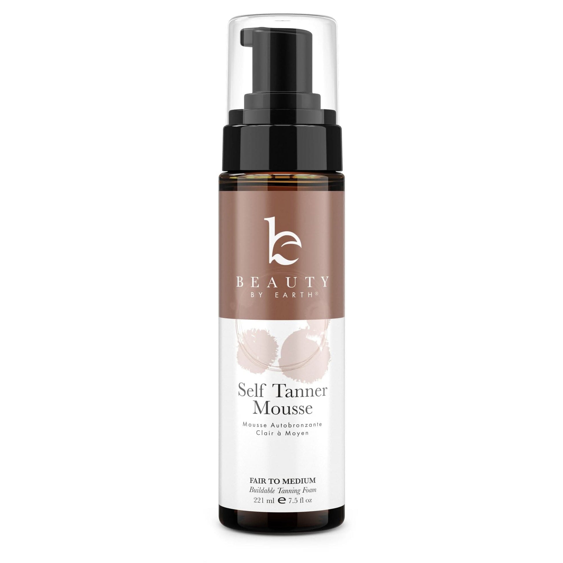 Self Tanner Mousse (Fair to Medium) - 7.5 oz / Single - Beauty by Earth