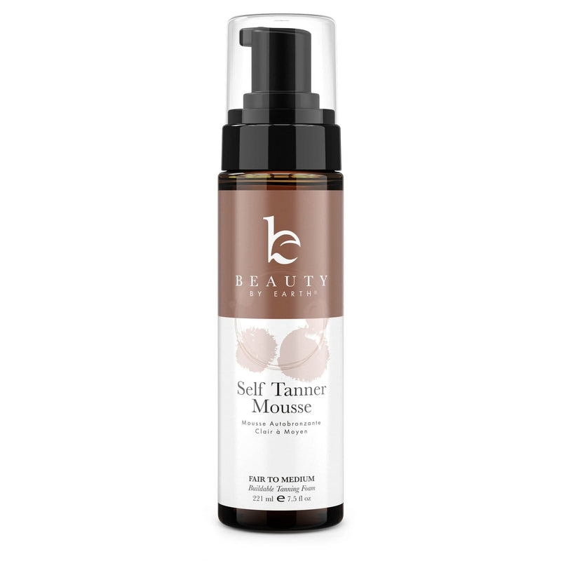 Self Tanner Mousse (Fair to Medium) - 7.5 oz / Single - Beauty by Earth