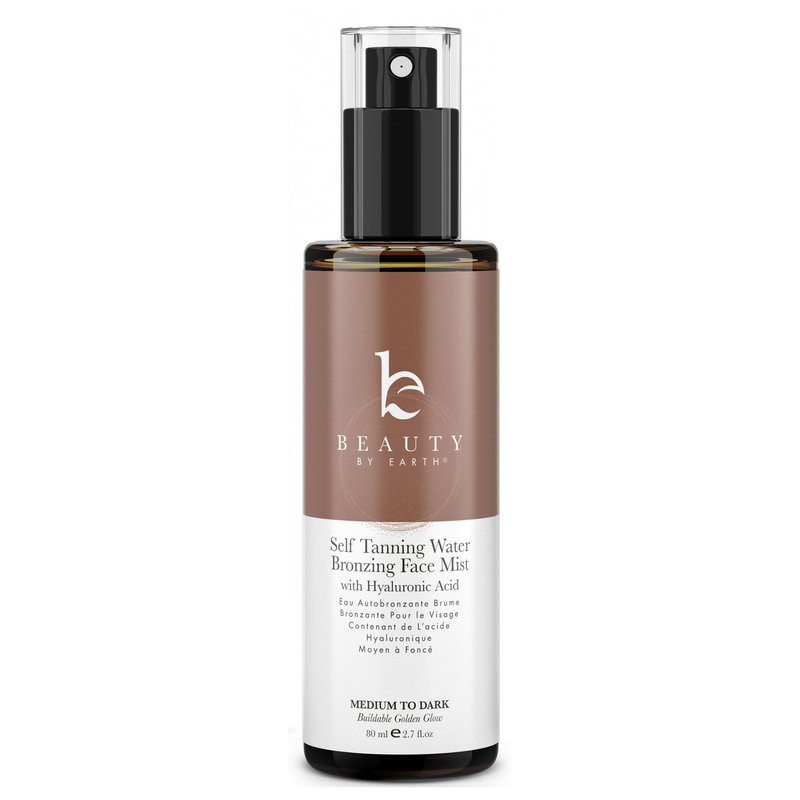 Self Tanning Water Bronzing Face Mist with Hyaluronic Acid medium to dark